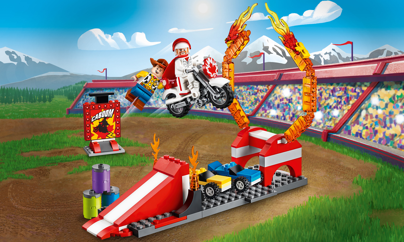 LEGO Toy Story 4 Pokaz kaskaderski Diuka Kabum