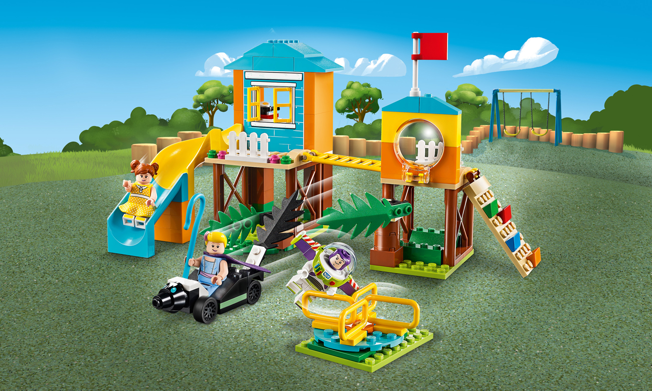LEGO Toy Story 4 Karnawałowe szaleństwo Chudego i Buzza