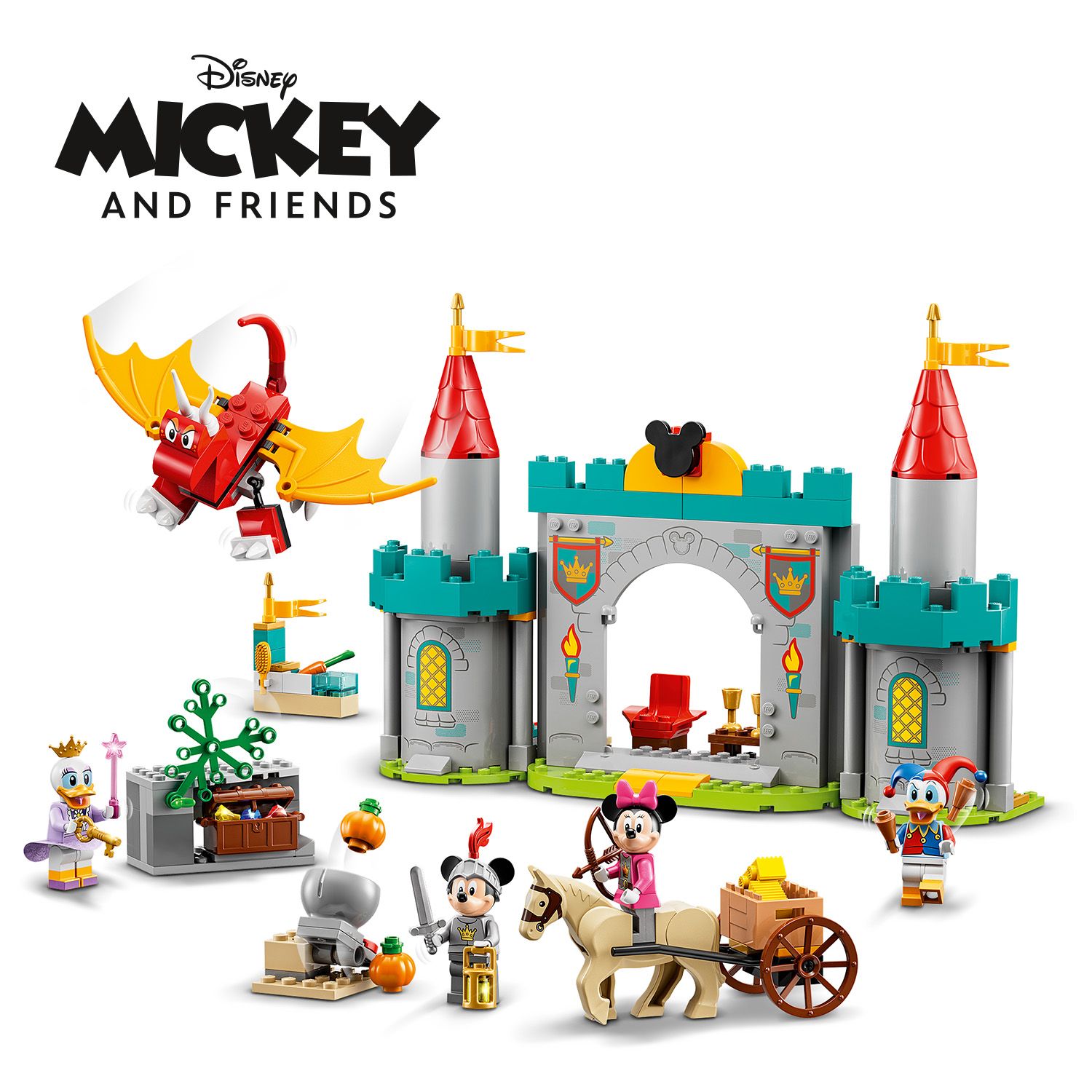 LEGO Disney 10780 Miki i przyjaciele – obrońcy zamku - Klocki LEGO ...