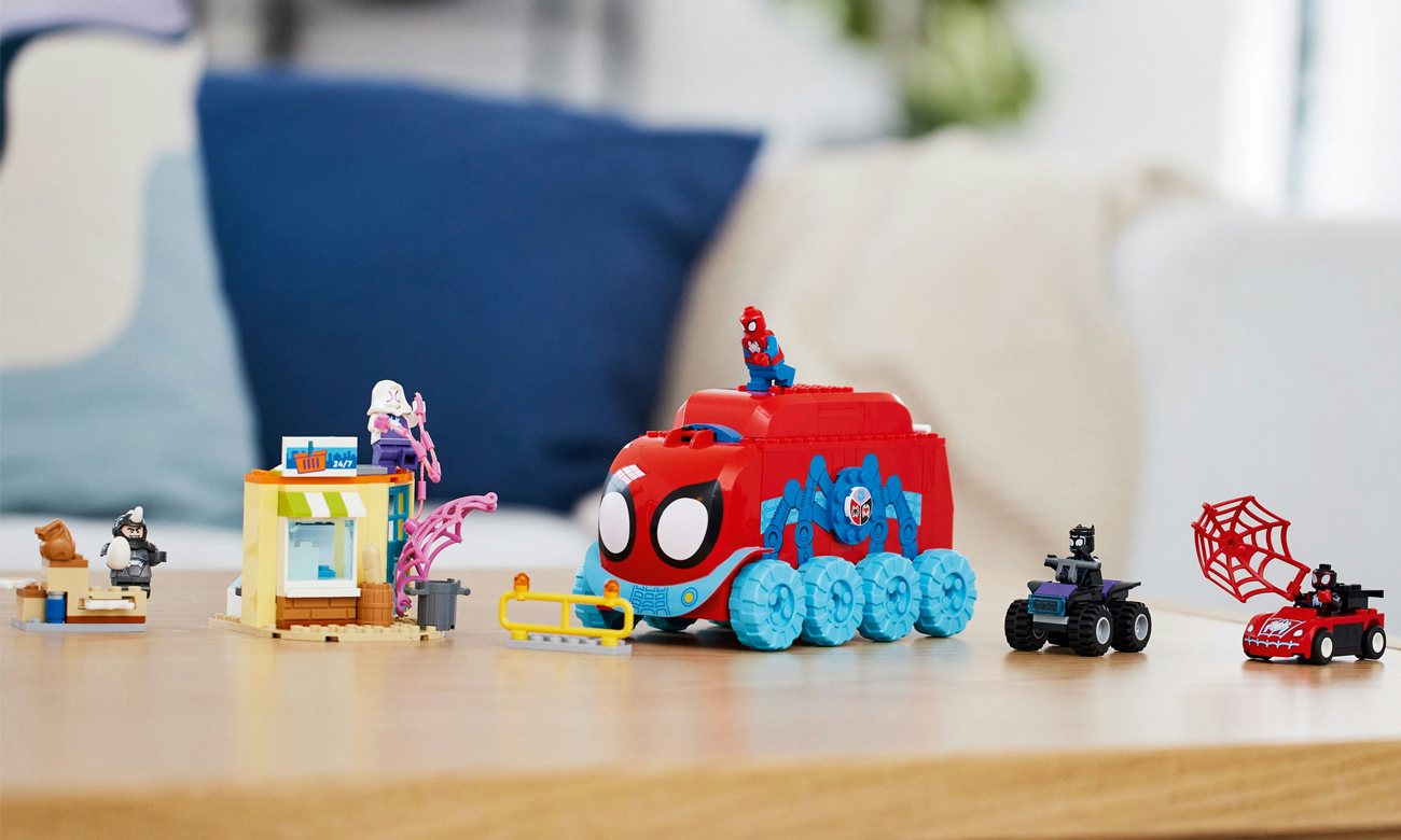 LEGO Marvel Mobilna kwatera drużyny Spider-Mana