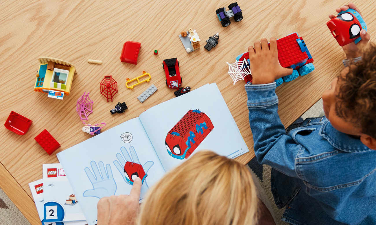 zestaw klocków lego 4+
