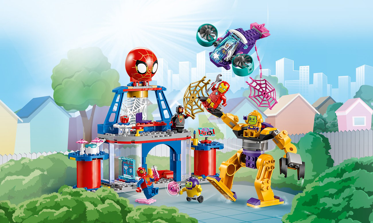Штаб-квартира LEGO Marvel Spider Team