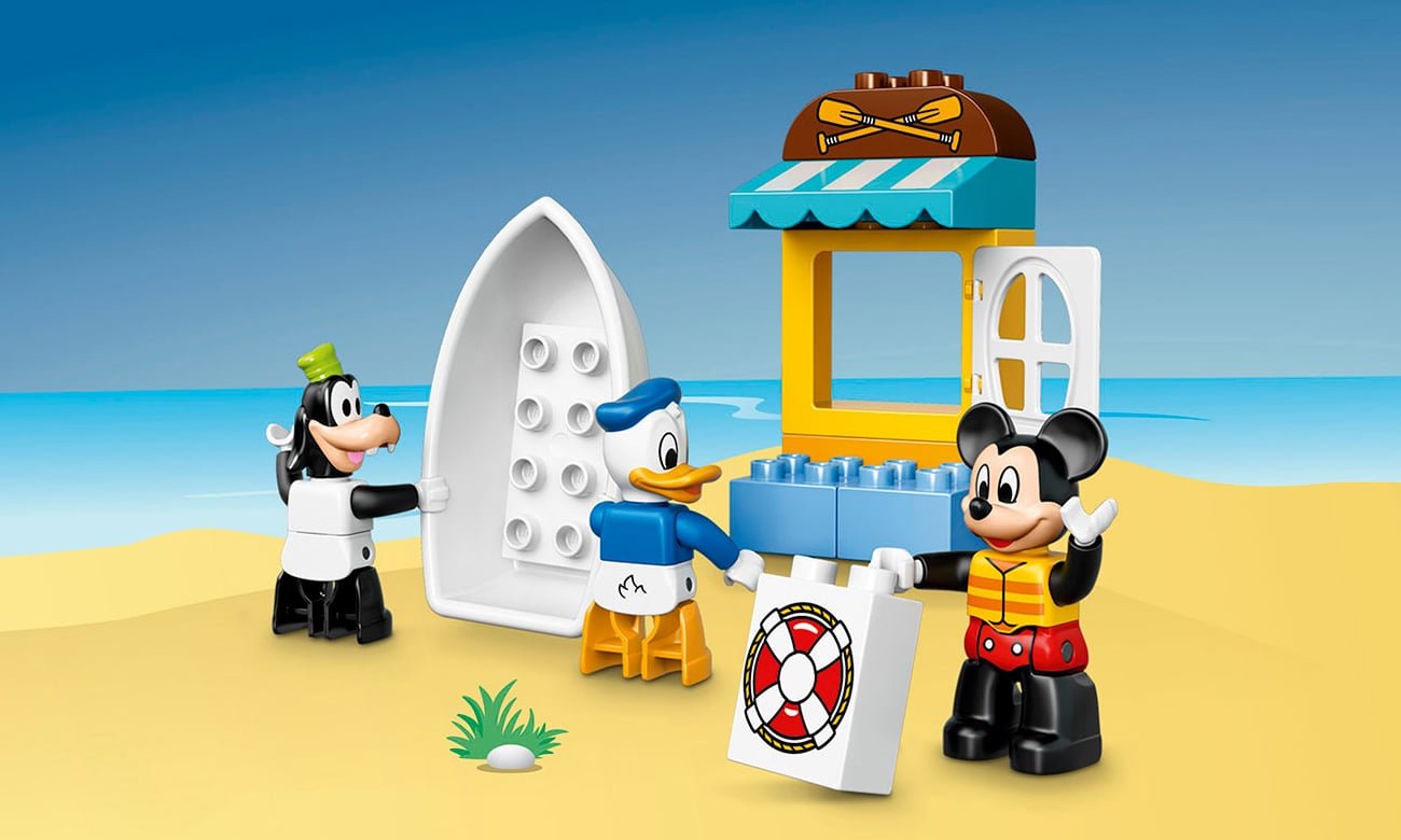 LEGO® DUPLO® Miki i przyjaciele — Domek na plaży 10827