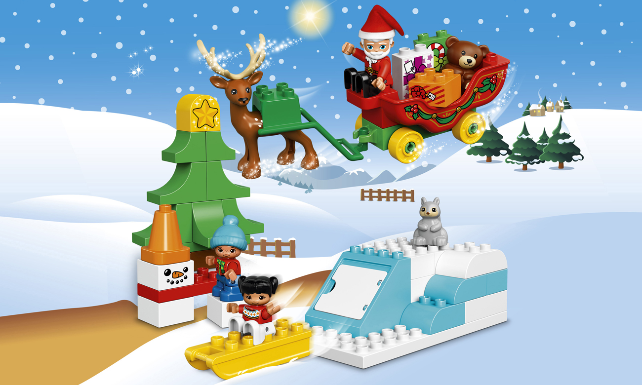 LEGO DUPLO Zimowe ferie Świętego Mikołaja