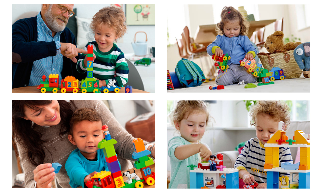 Klocki Lego Duplo Dla Najmłodszych LEGO DUPLO 10847 Pociąg z cyferkami - Klocki LEGO® - Sklep internetowy