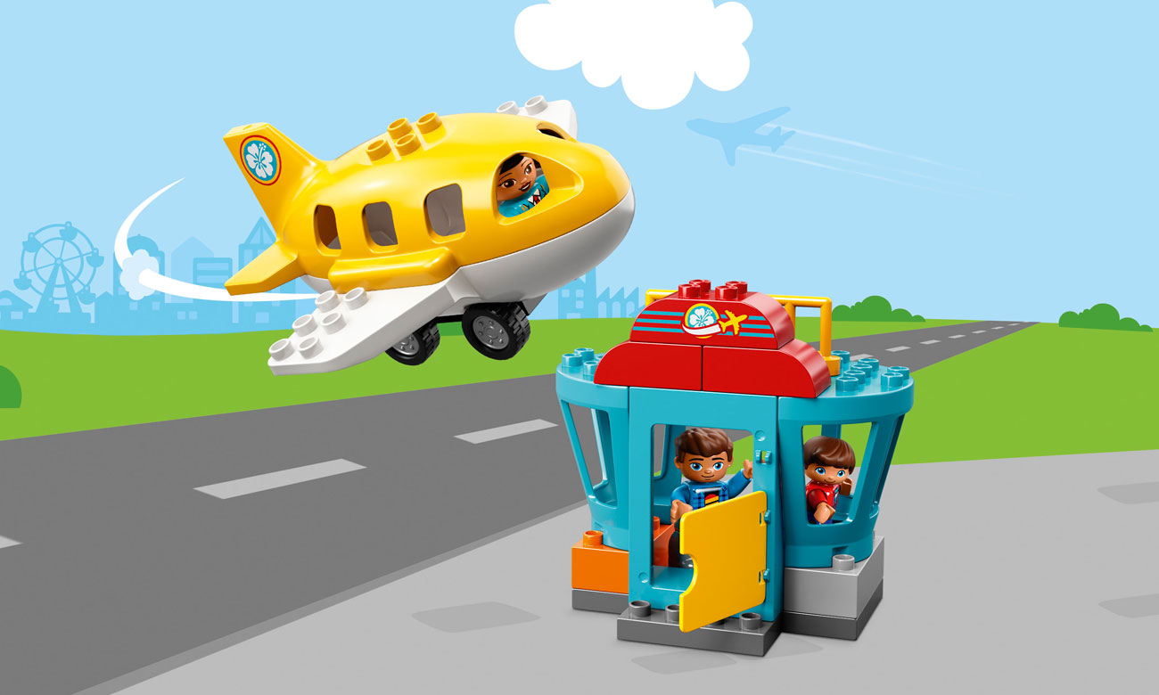 klocki lego duplo lotnisko