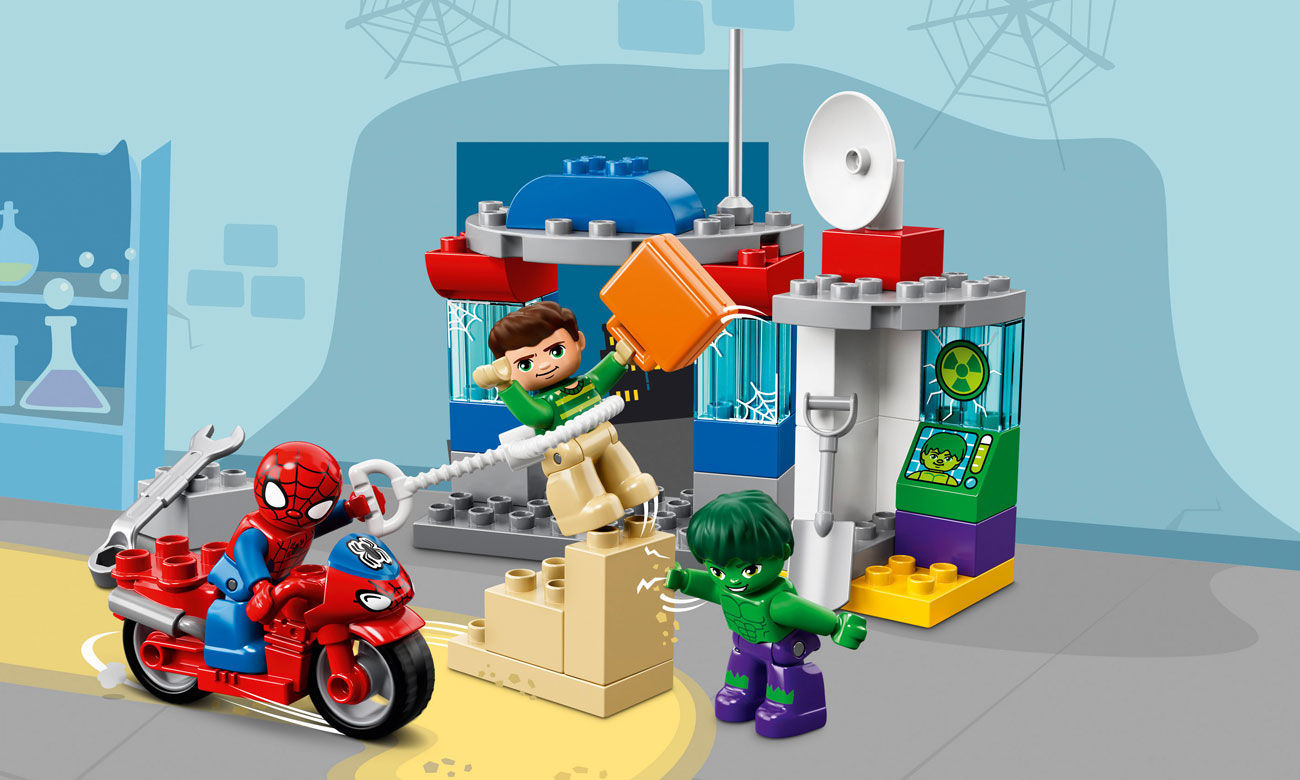 klocki LEGO® DUPLO® Przygody Spider-Mana i Hulka