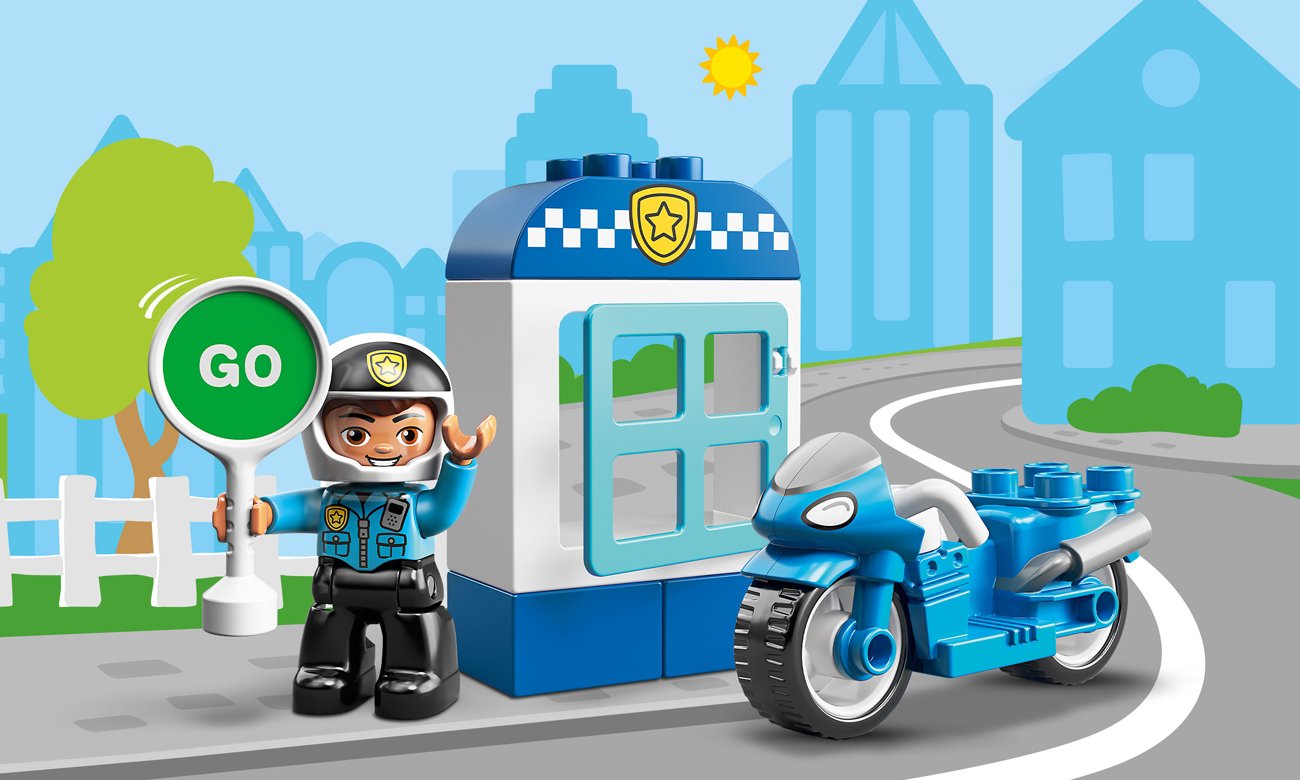 LEGO DUPLO Motocykl policyjny
