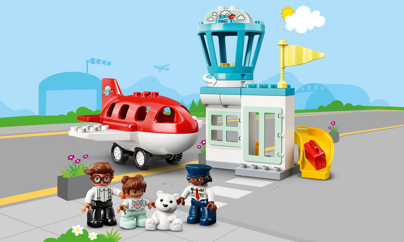 LEGO DUPLO Samolot i lotnisko 10961