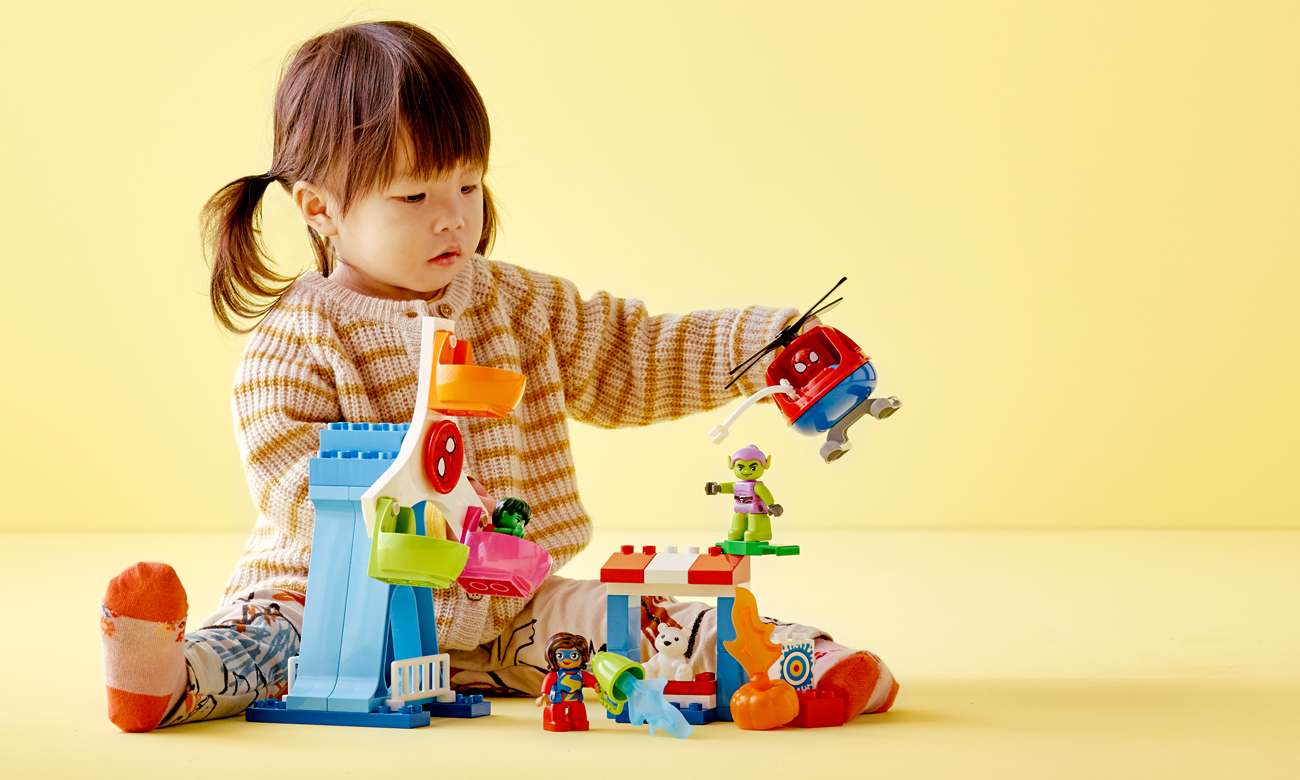 zestaw klocków lego duplo dla małych dzieci