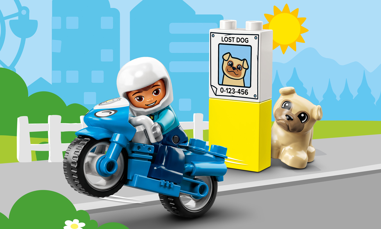 LEGO DUPLO Motocykl policyjny