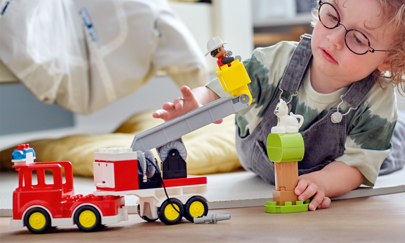 mały zestaw klocków lego duplo