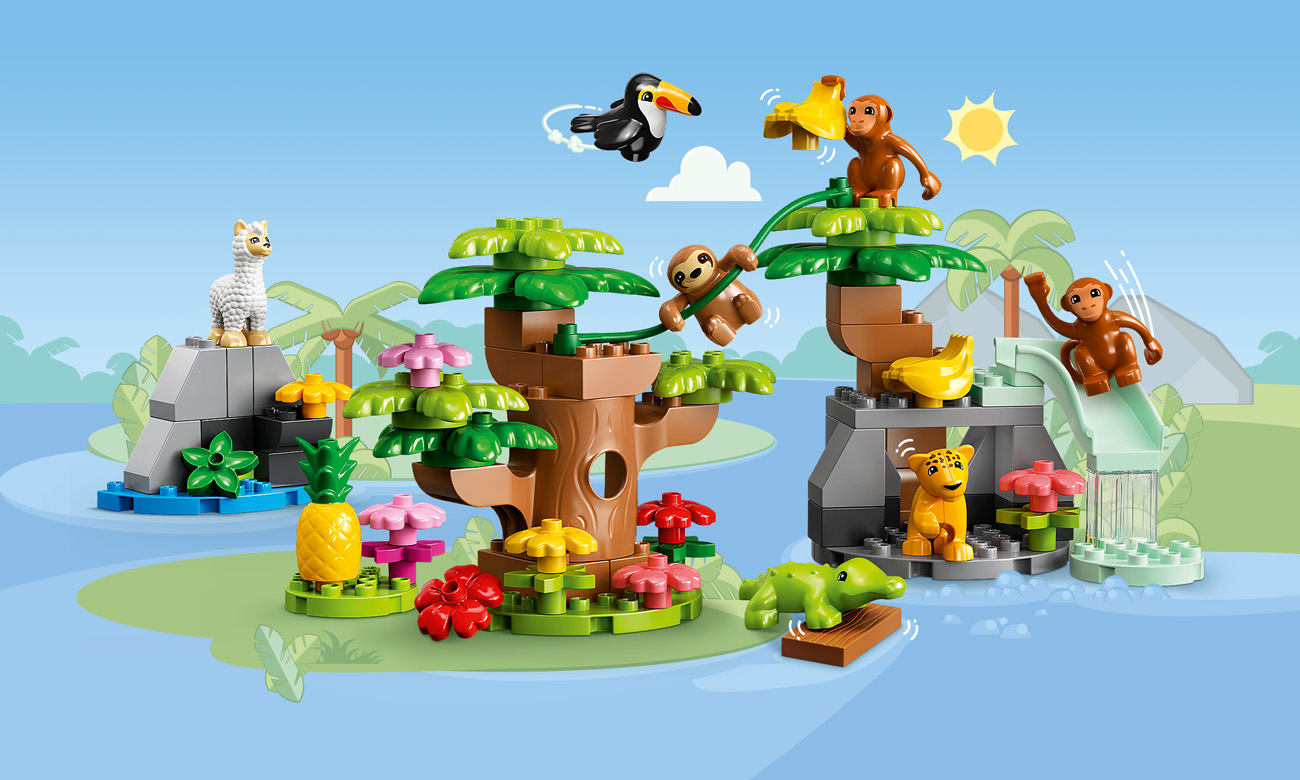 LEGO DUPLO Dzikie zwierzęta Ameryki Południowej
