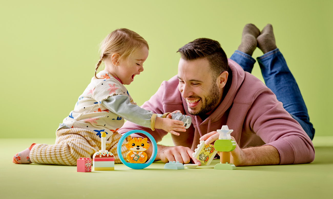 zestaw klocków lego duplo dla małych dzieci