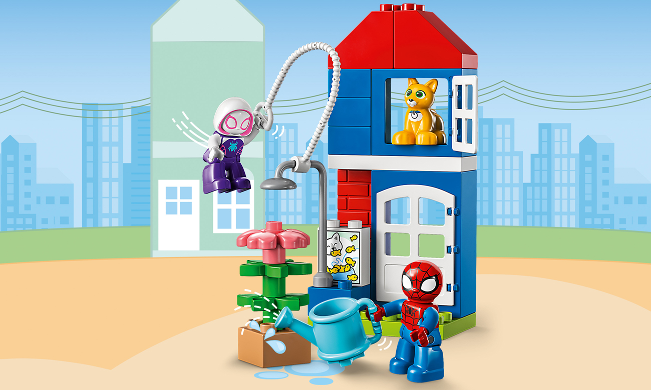 LEGO DUPLO Spider-Man – zabawa w dom