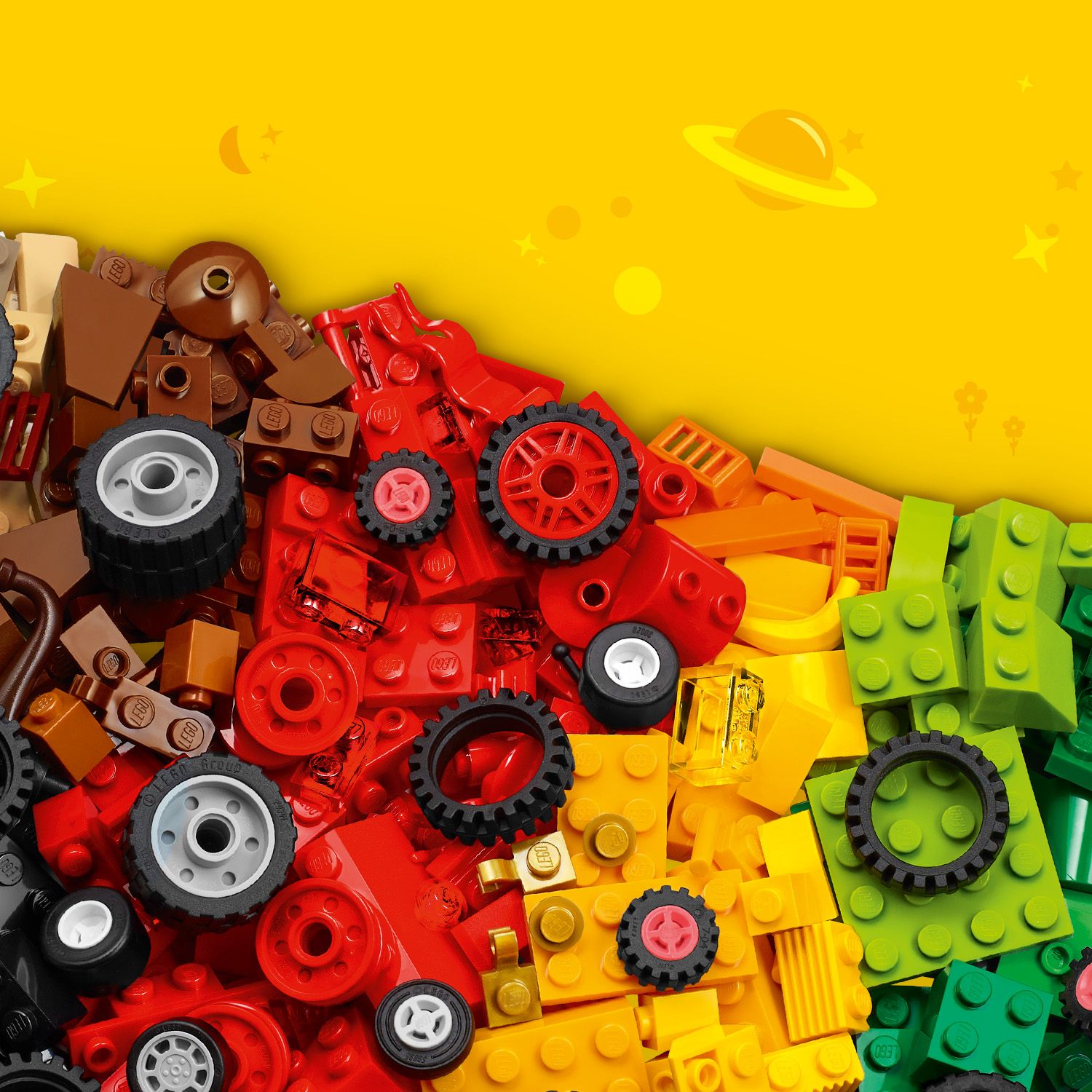 LEGO Classic 11014 Klocki na kołach - Klocki LEGO® - Sklep komputerowy ...