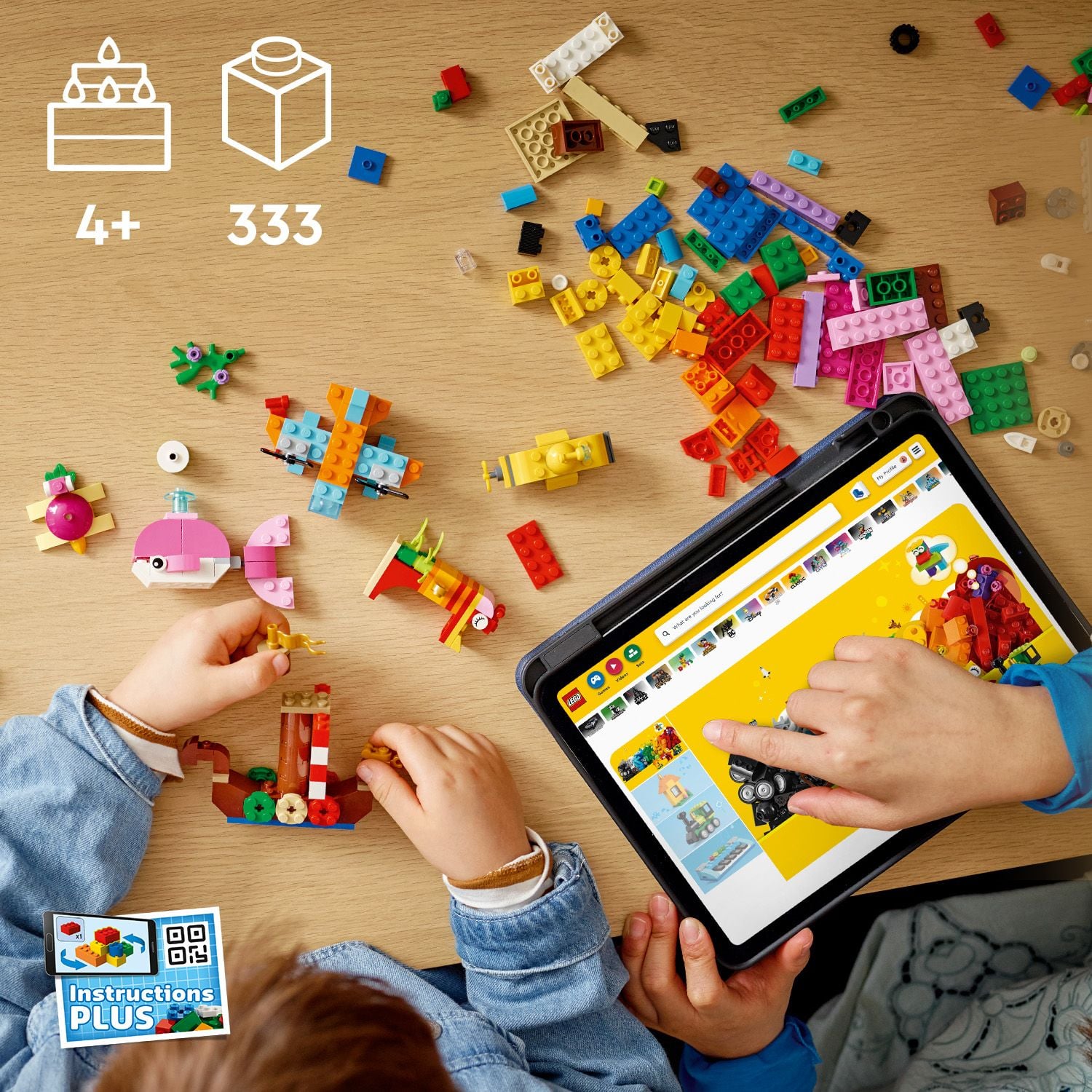 Zabawa w budowanie dla dzieci i ich bliskich