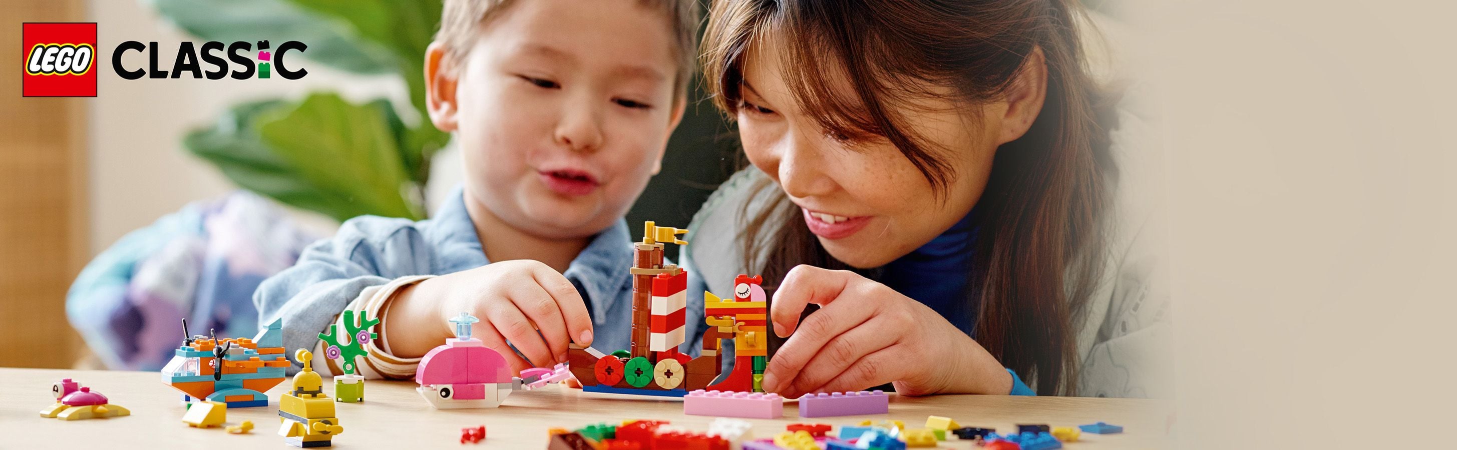 Zestaw z motywem oceanu od 4. roku życia