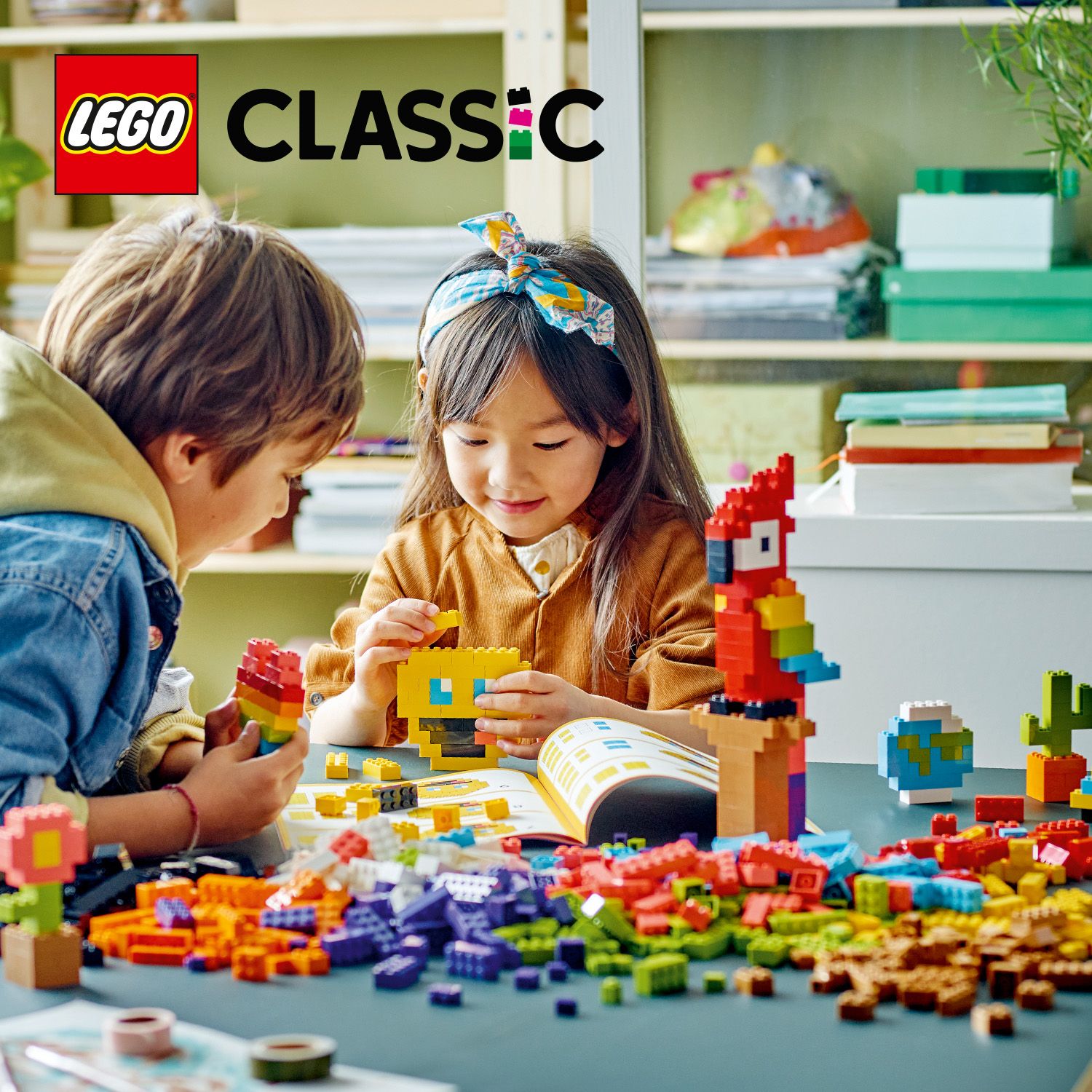 1000 kolorowych klocków LEGO®