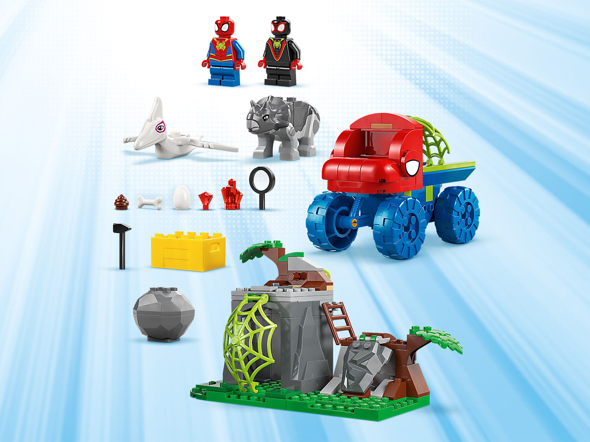 LEGO Spidey 11199 Spideys Team auf Rettungsmission im Dino-Truck