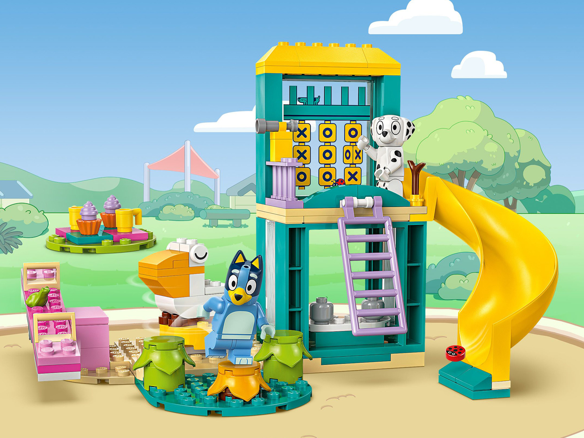 LEGO Bluey 11201 Blue i Łatko na placu zabaw