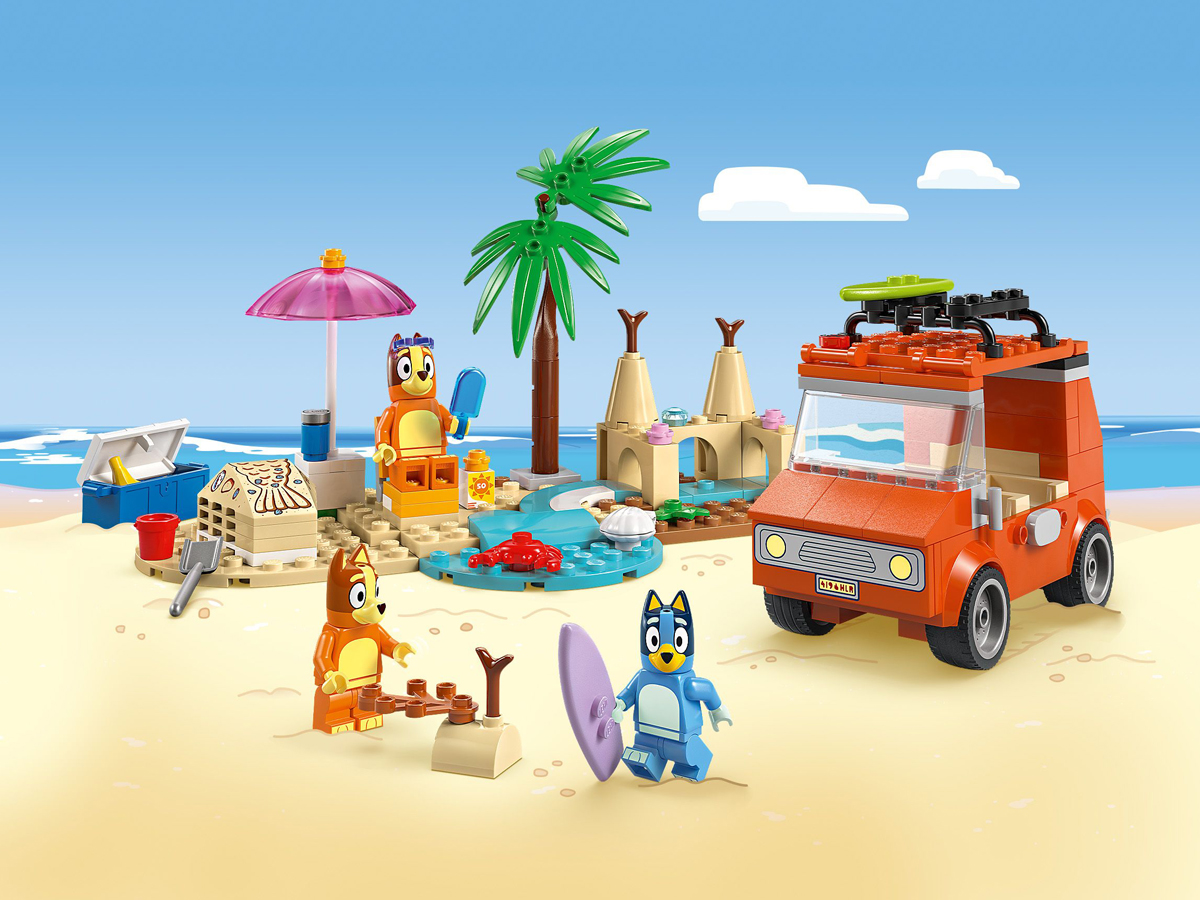LEGO Bluey 11202 Blue i rodzinna wycieczka samochodem