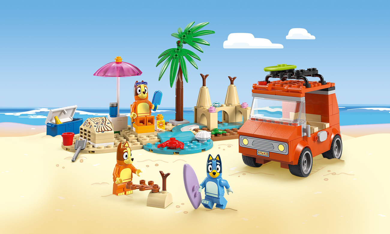 LEGO Bluey 11202 Blue i rodzinna wycieczka samochodem