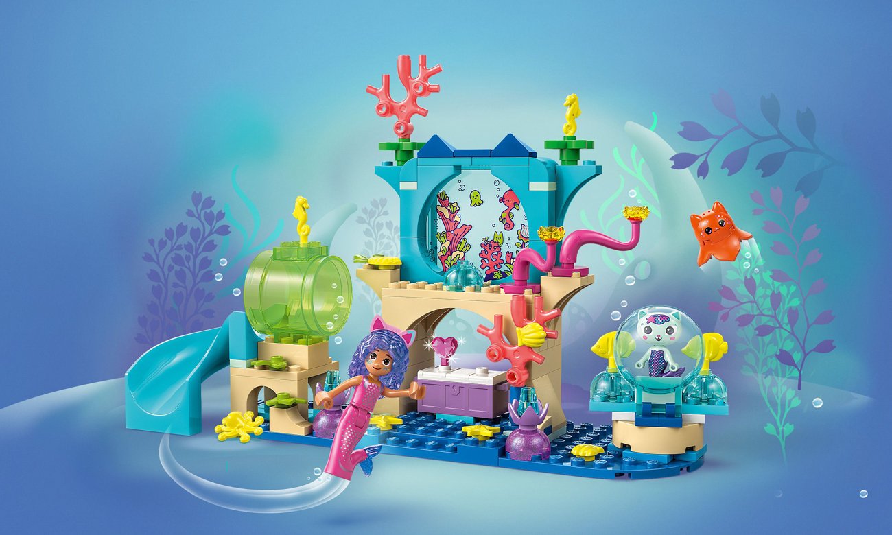 LEGO Koci domek Gabi 11204 Podwodna przygoda syrenki Gabi