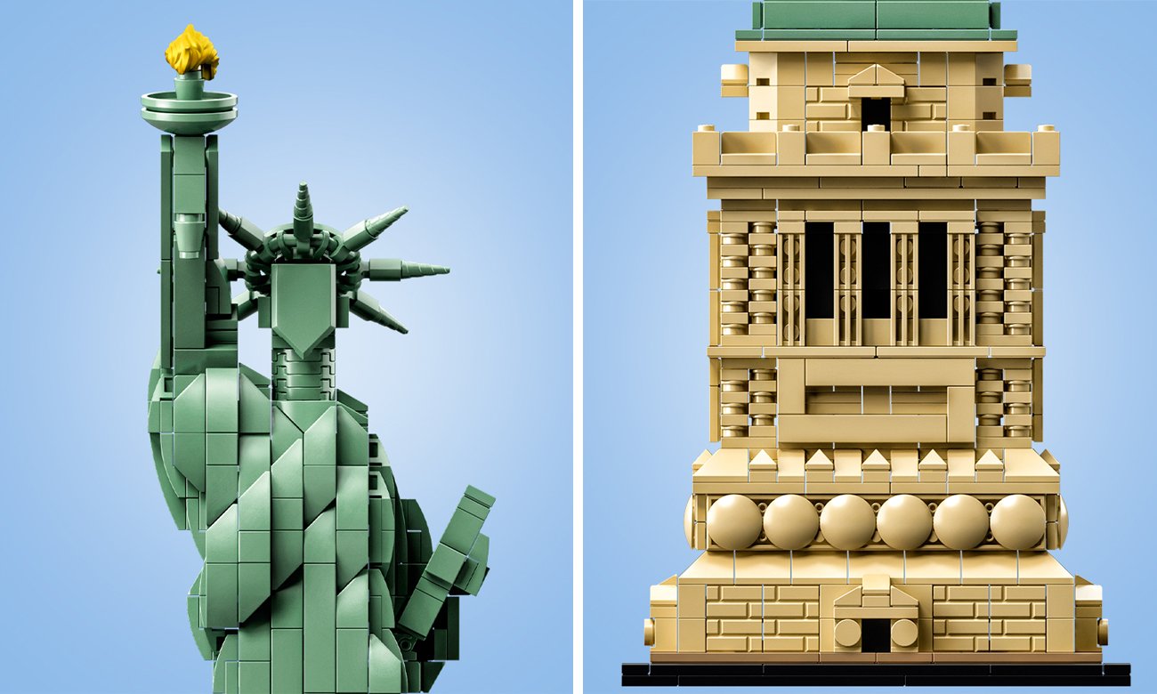 Лего статуя свободи