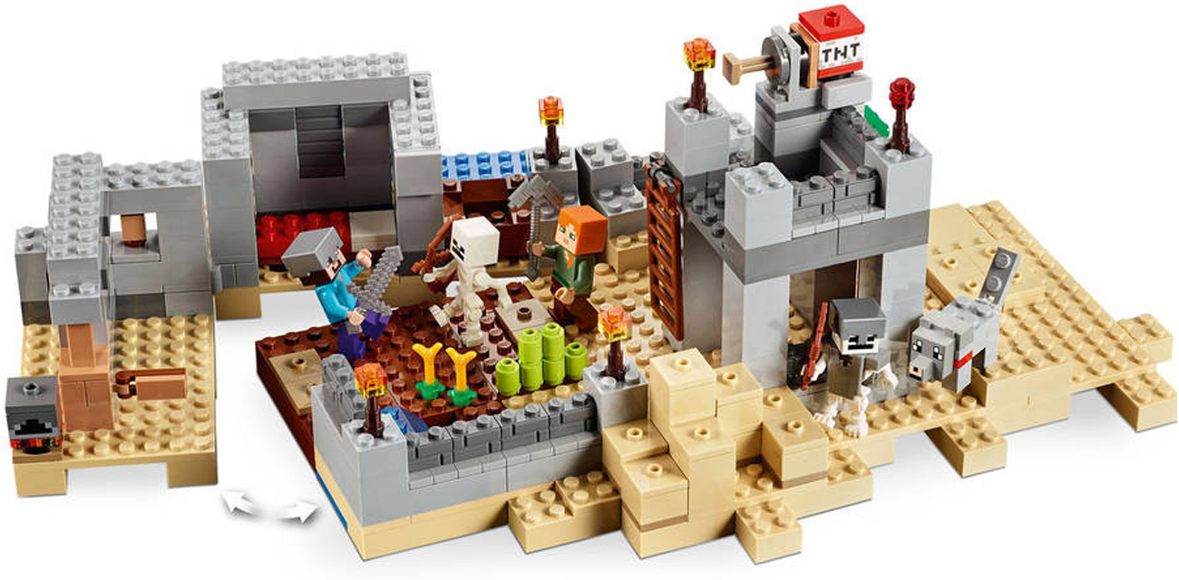 lego Pustynny posterunek z gry Minecraft