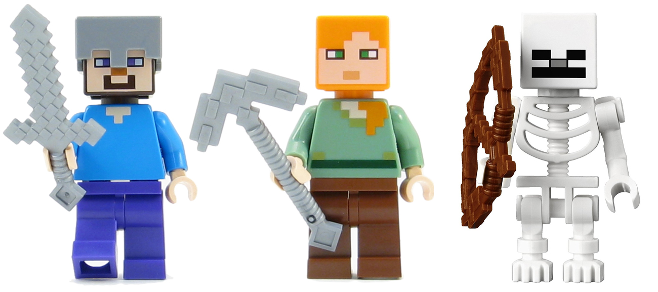 lego figurki Minecraft Pustynny posterunek 21121