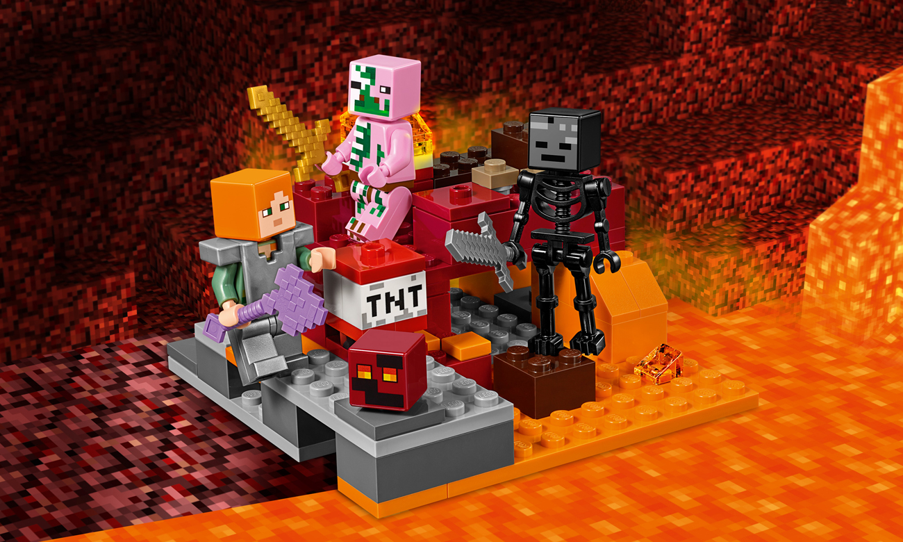 LEGO Minecraft Walka w Netherze