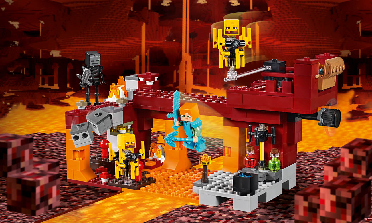 LEGO® Minecraft 21154 Most Płomyków