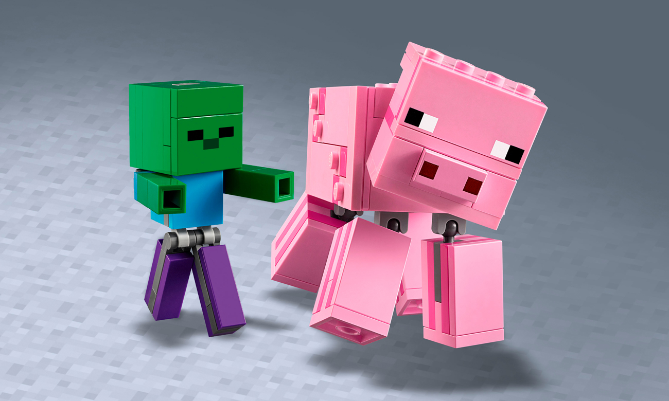 lego minecraft figurki