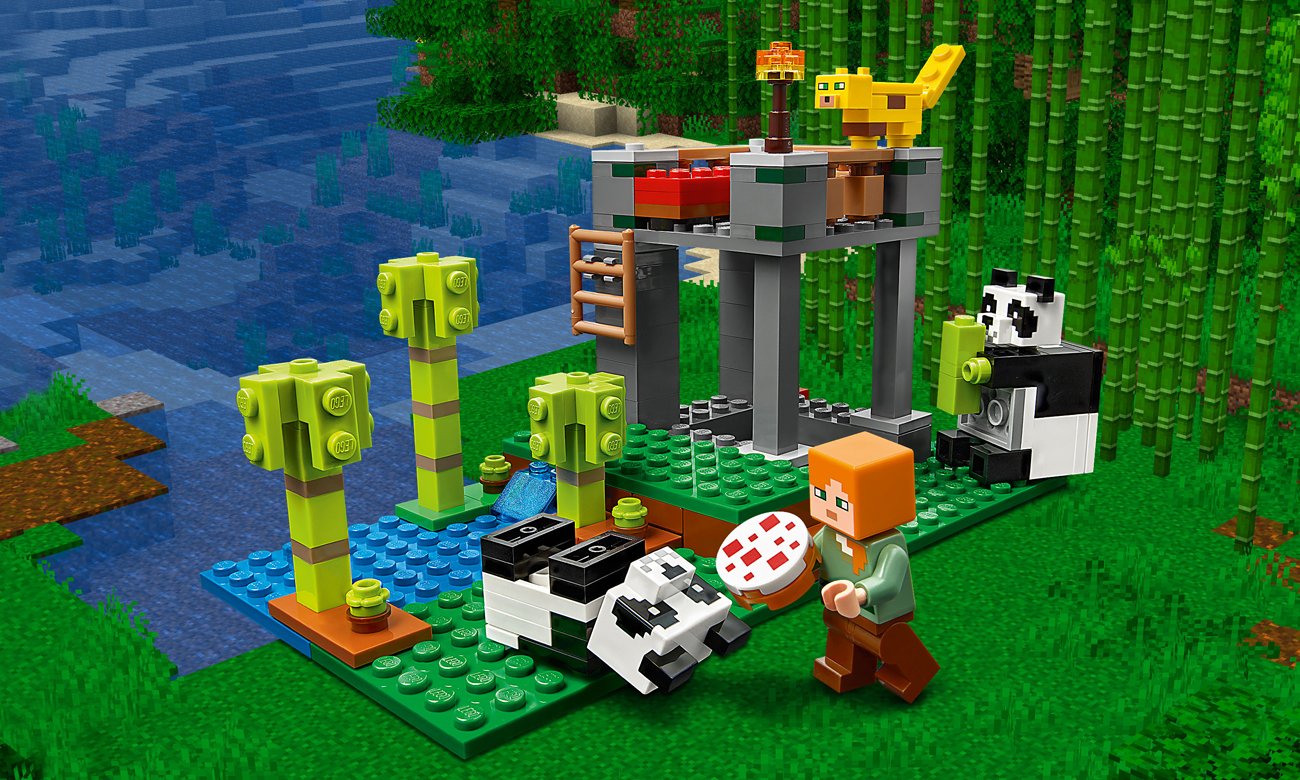 LEGO Minecraft Żłobek dla pand - Klocki LEGO® - Sklep internetowy - al.to