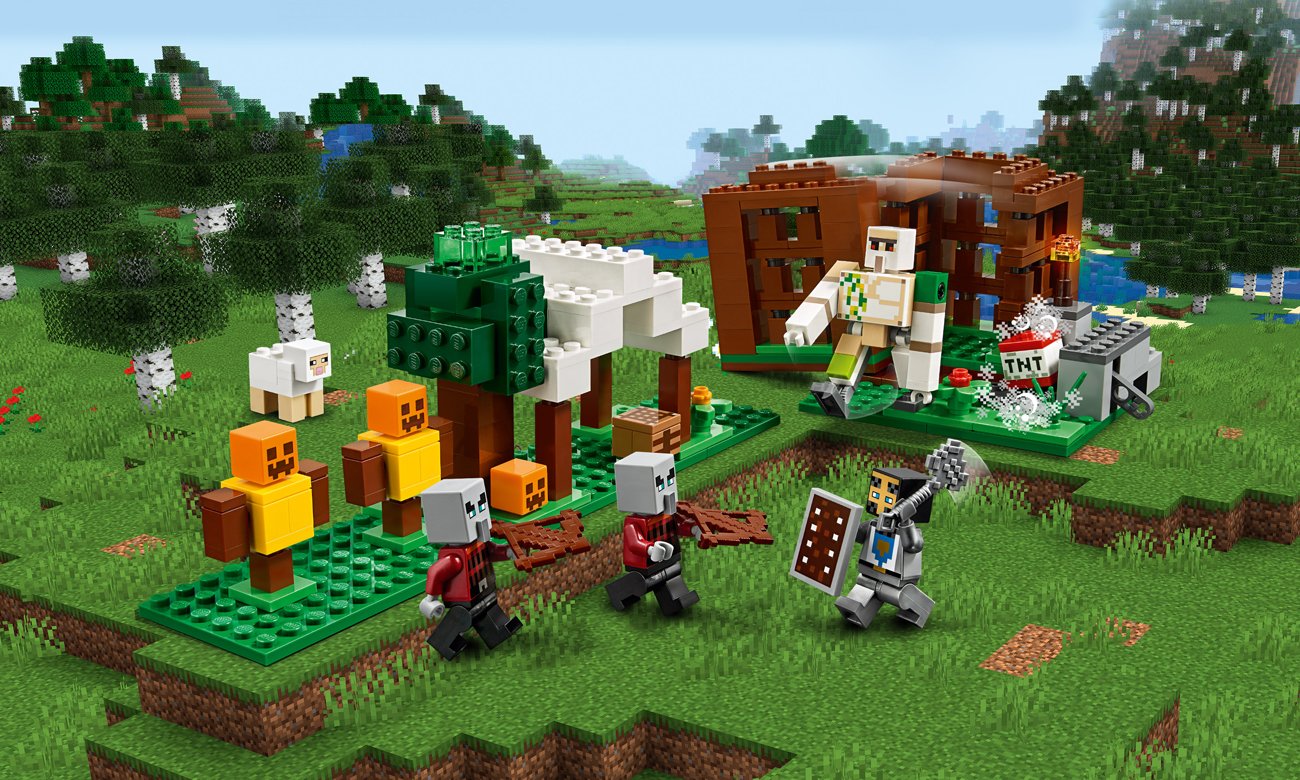 LEGO Minecraft Kryjówka rozbójników