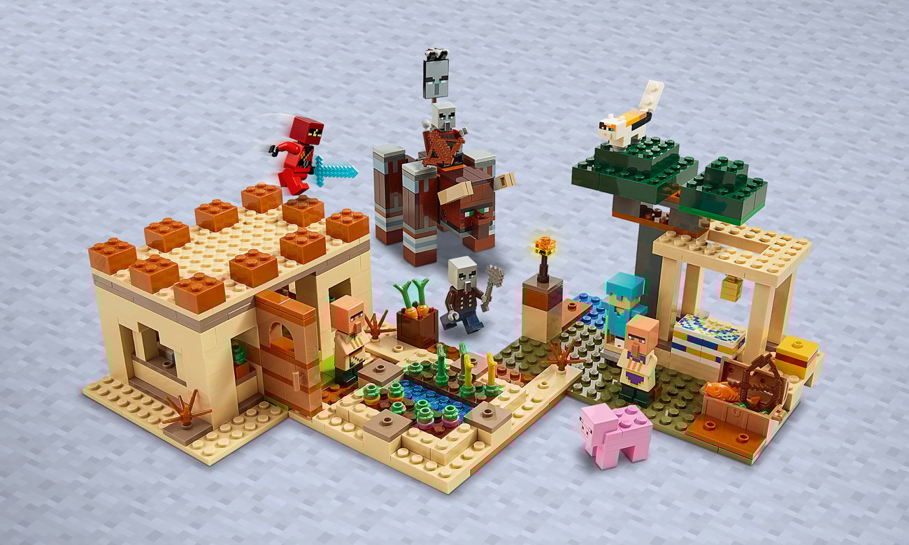 lego minecraft zestaw do przebudowy