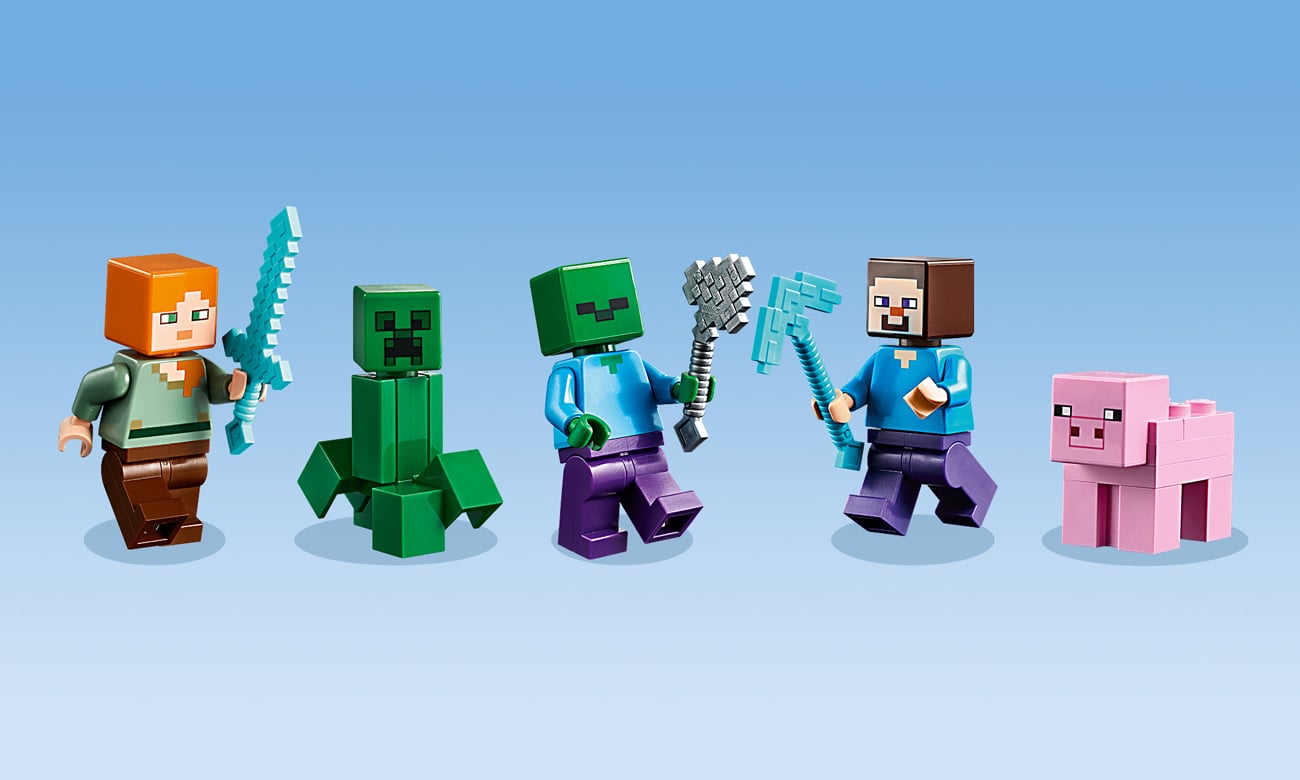 zestaw lego z gry komputerowej