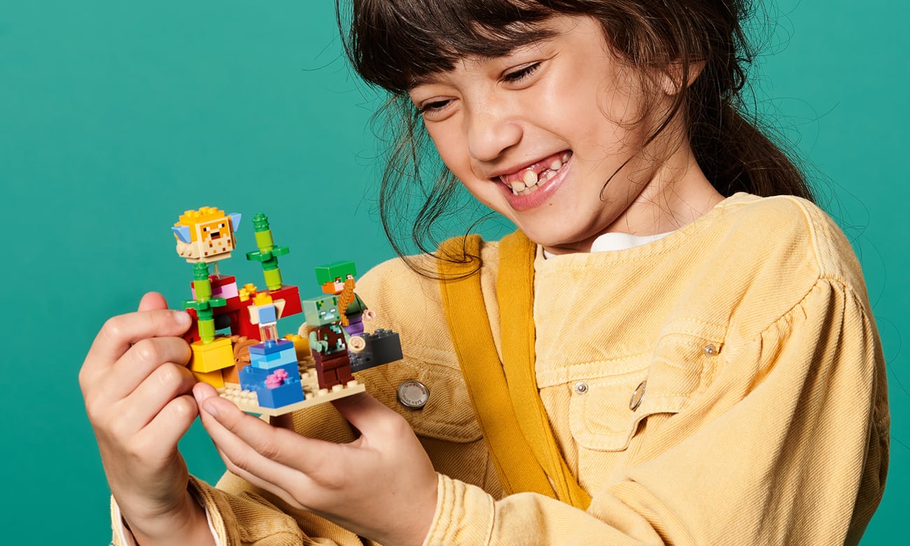 lego minecraft zestaw do przebudowy