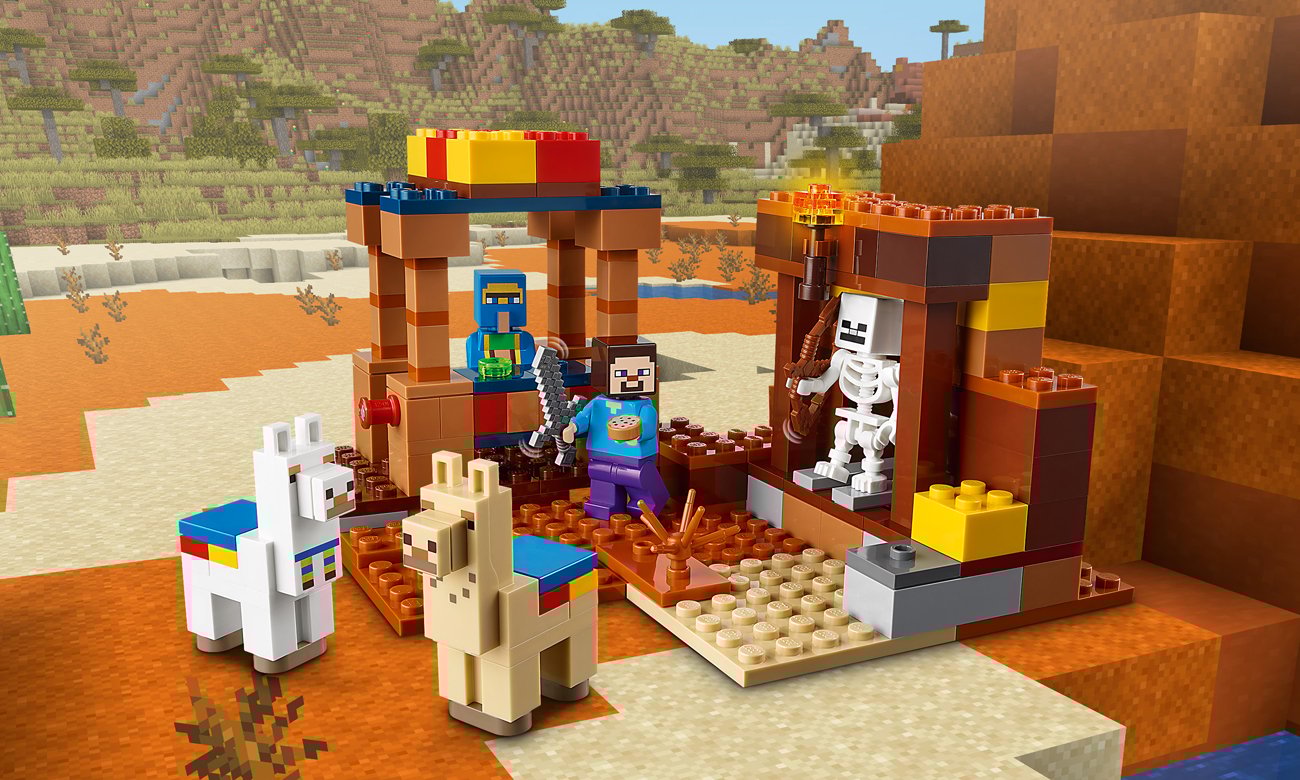 LEGO Minecraft Punkt handlowy