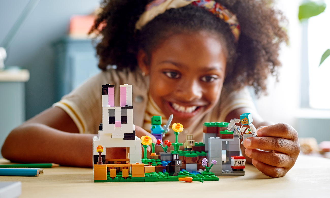 lego minecraft zestaw do przebudowy