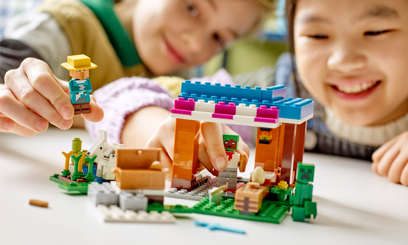 lego minecraft zestaw do przebudowy