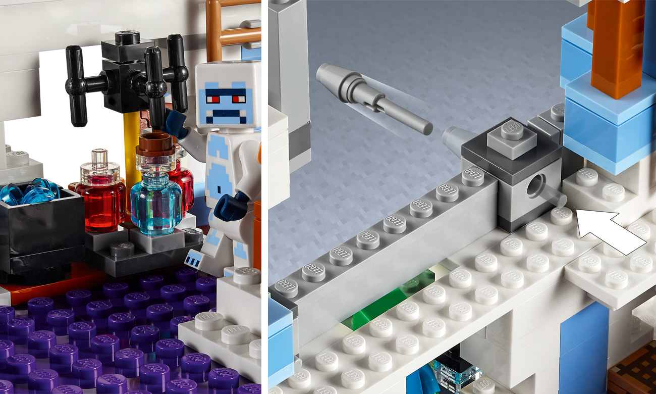 lego minecraft zestaw do przebudowy