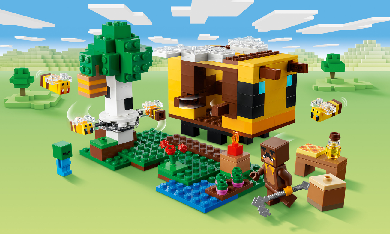 LEGO Minecraft Ośnieżone szczyty