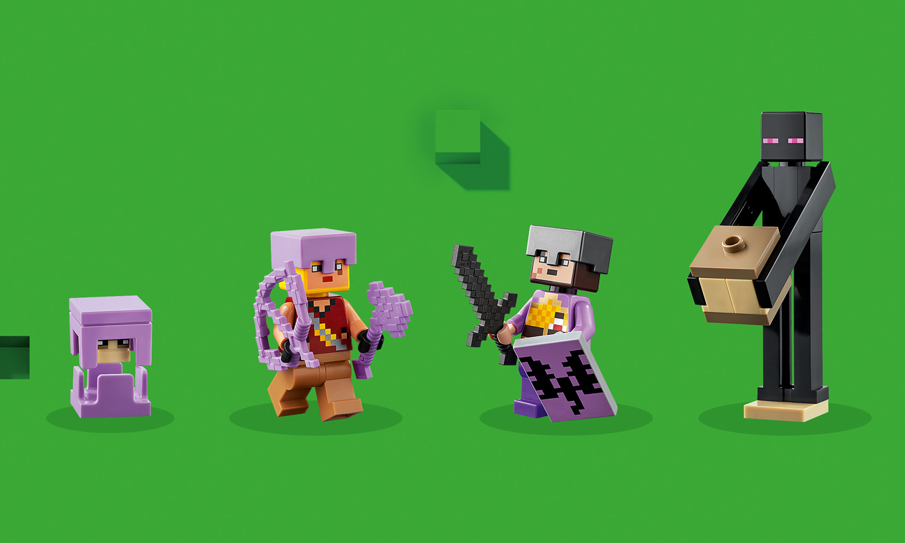 lego minecraft zestaw klocków