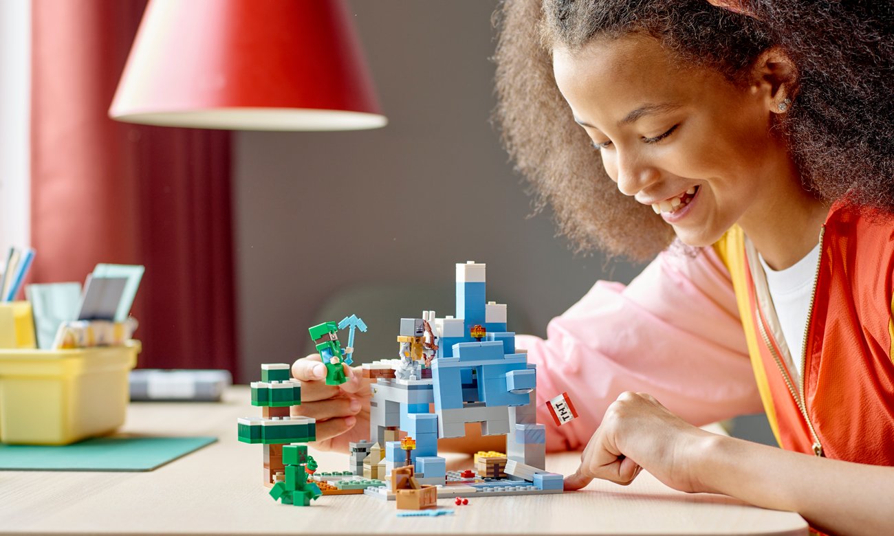 lego minecraft zestaw do przebudowy
