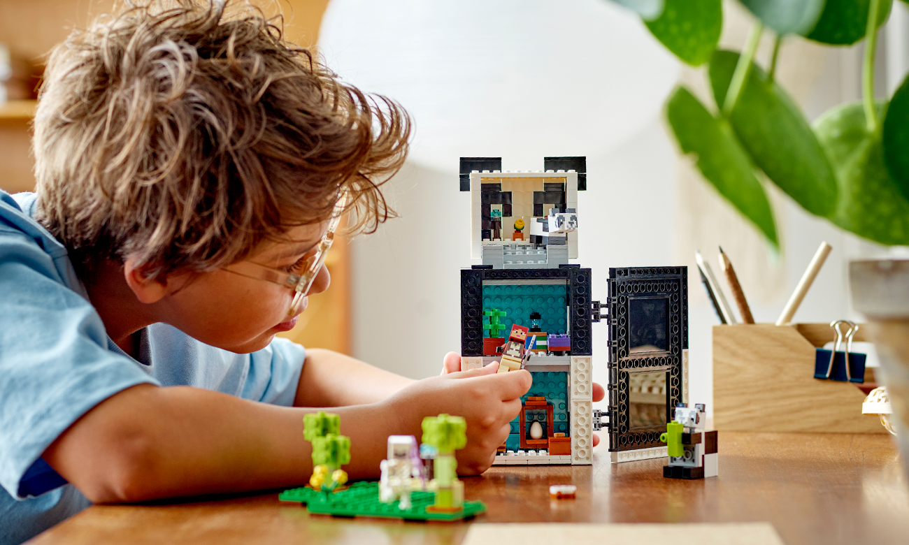 lego minecraft zestaw klocków