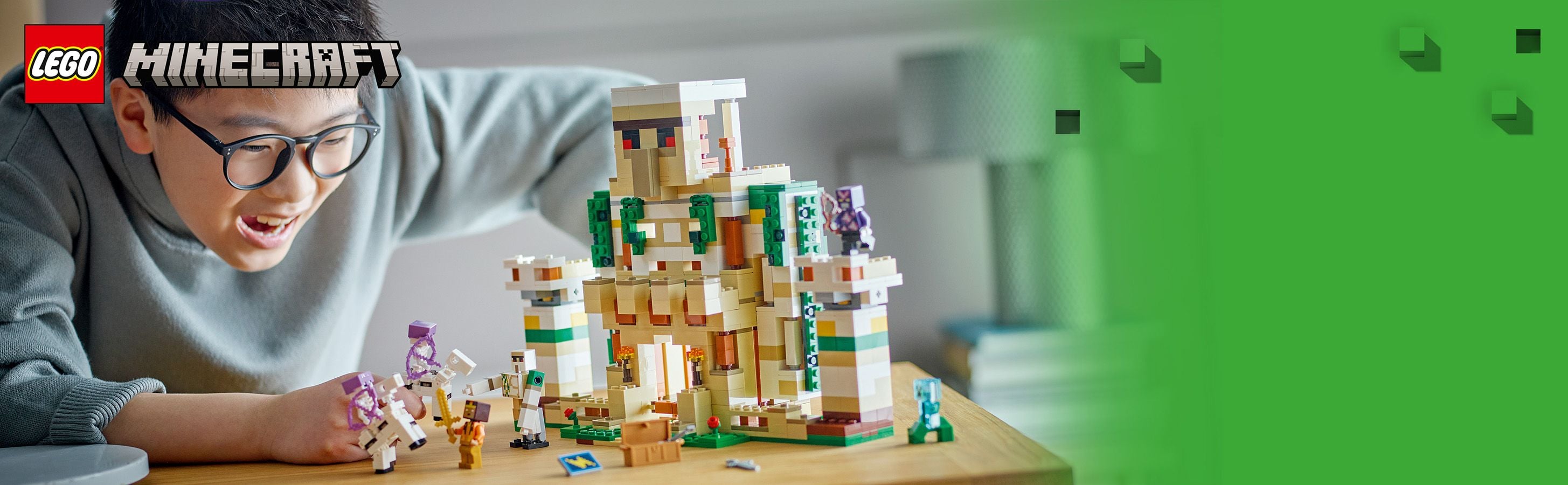 Zestaw LEGO® Minecraft® z golemem