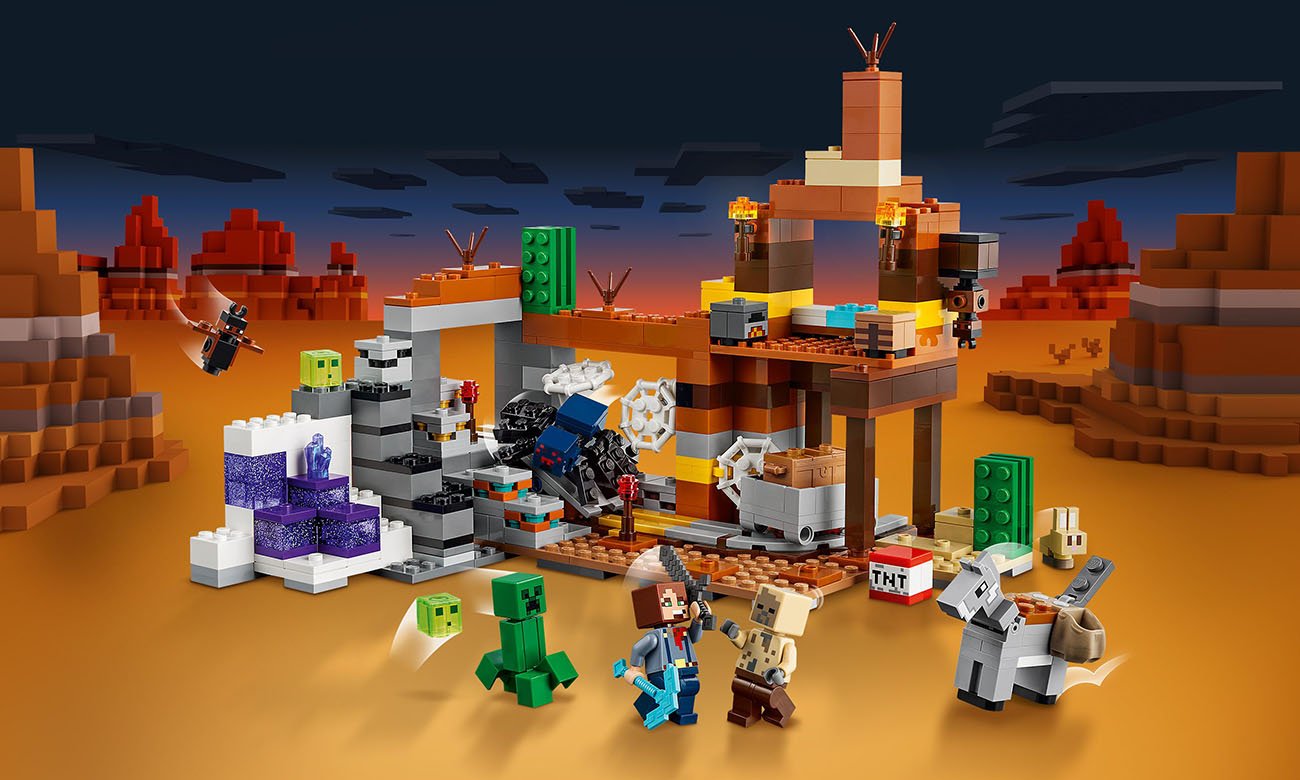 LEGO Minecraft Minen in den Badlands 21263