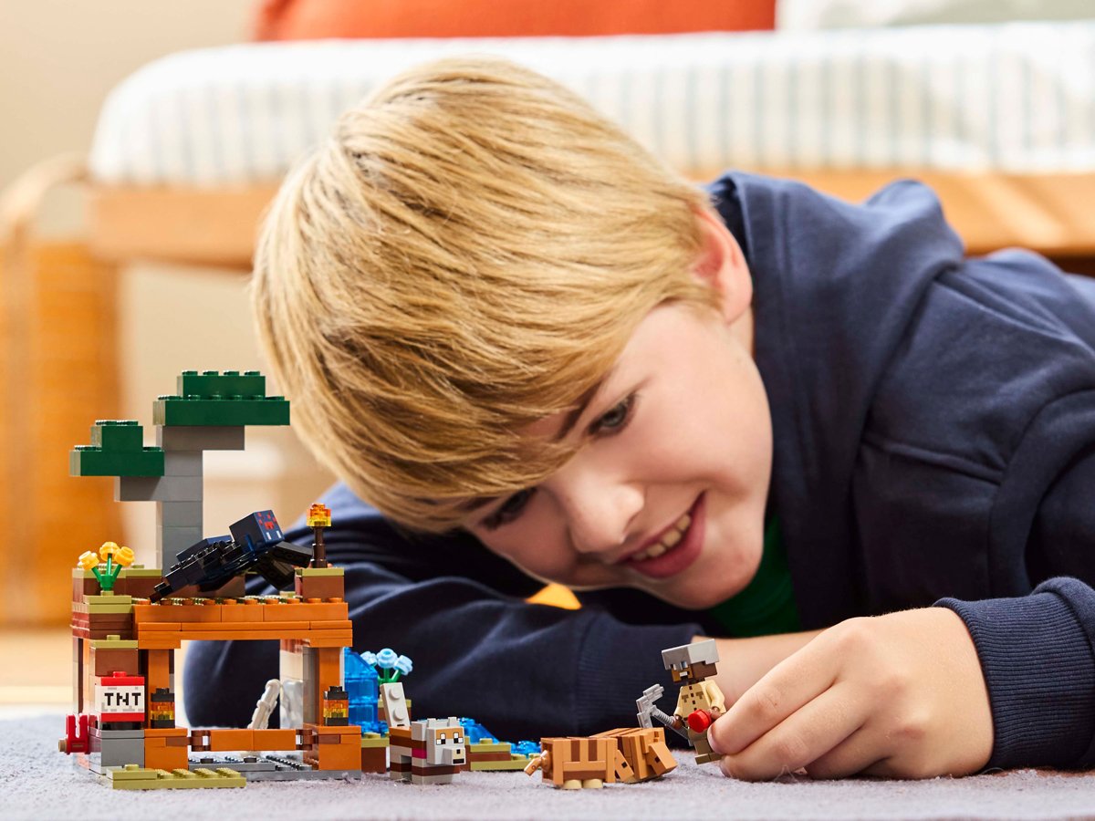 LEGO Minecraft 21269 Die Expedition zur Gürteltiermine